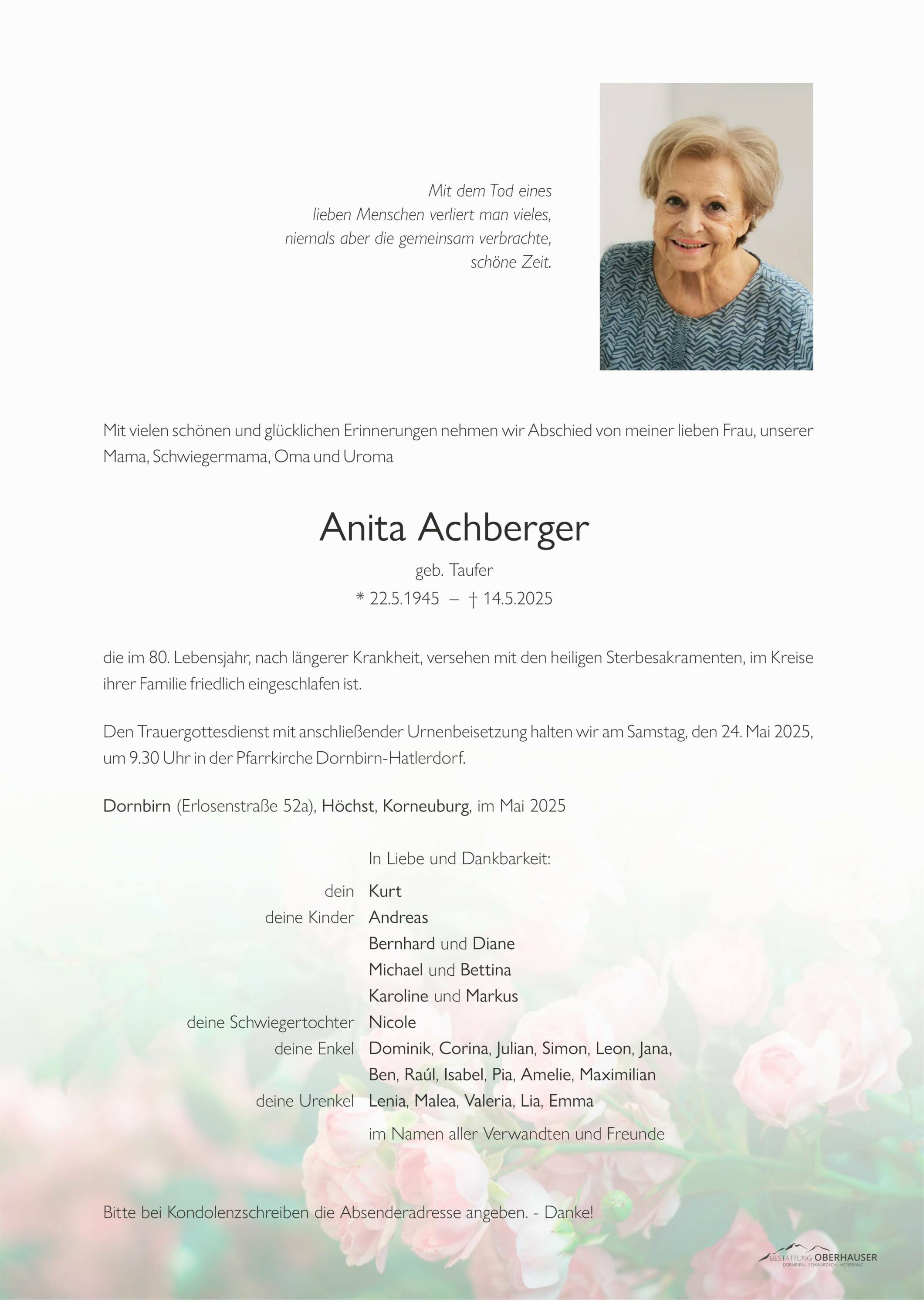 Anita Achberger